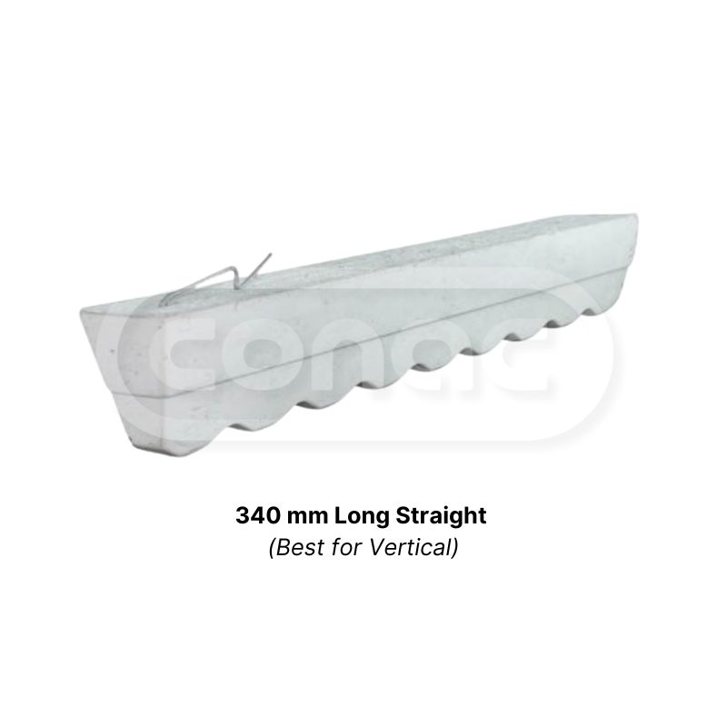 Trapezium Bump 340 / 25 mm Concrete Spacer